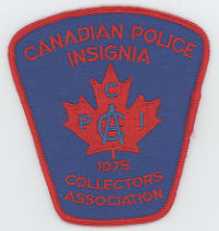 CANADA,CANADIAN POLICE INSIGNIA COLLECTORS ASSOCIATION 1
